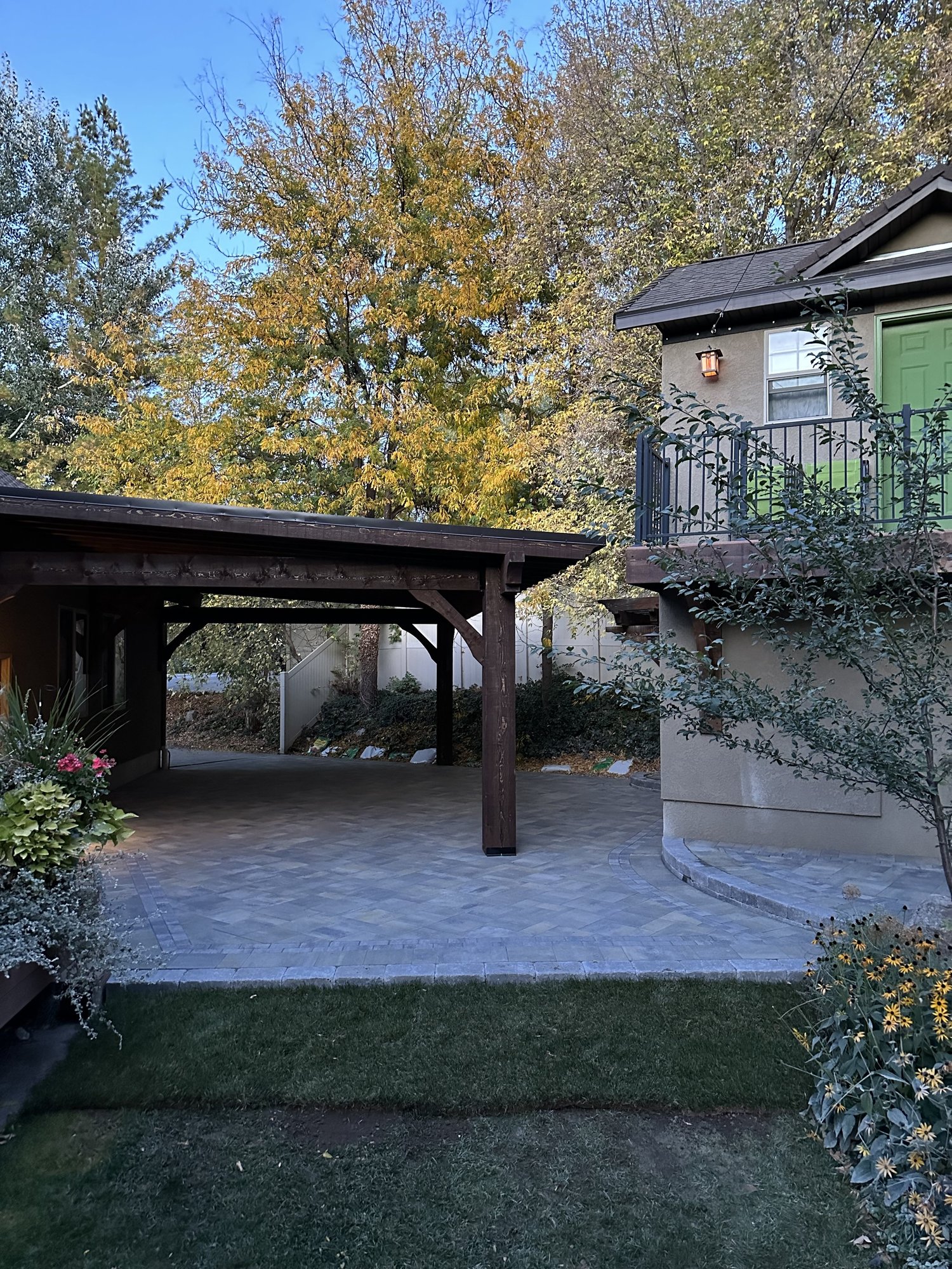 EarthCare completed outdoor project